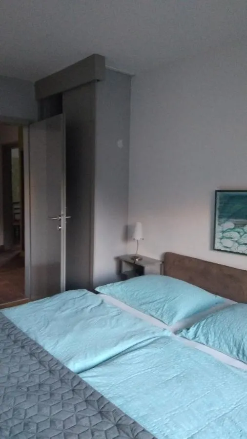 Postelja v apartmaju Kanin